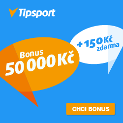 Založte si účet u Tipsportu a získejte zdarma 150 Kč a k tomu bonus až 50 000 Kč!